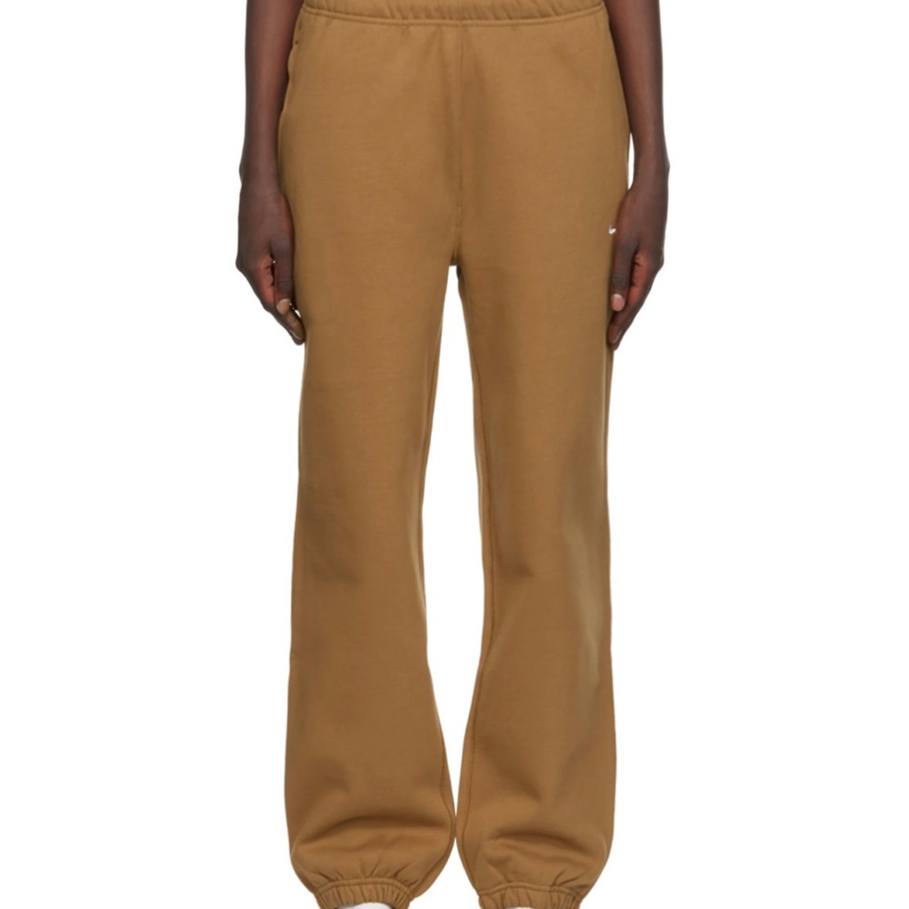 NIKE Brown Solo Swoosh Lounge Pants size S